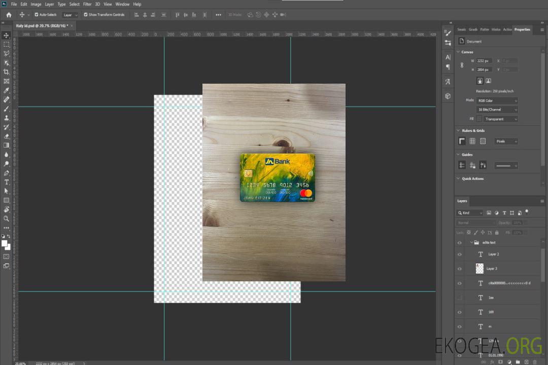 Photolook mastercard de la Banque Nationale de Jamaïque recto template Photolook mastercard de la Banque Nationale de Jamaïque recto template